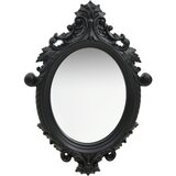  Zidno ogledalo u dvorskom stilu 56 x 76 cm crno | shoptok.hr