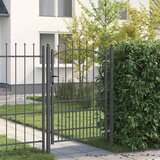  Vrata ograje s bodicami EMMEN 170 x 100 cm, (5000301059) Slike