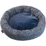 Croci okrugli krevet glam plavi 50x5