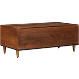  Klubska miza Rjava 100 x 54 x 40 cm Masiven les manga, (5000107359) | Shoptok.si