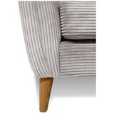 Scandic Svetlo siva sedežna garnitura iz rebrastega žameta 170 cm Paris – | Shoptok.si