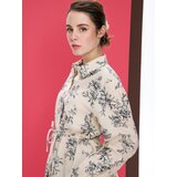 Sinsay Košulja s mješavinom lana i vezanjem na leđima | shoptok.hr