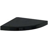  Plutajuće kutne police 4 kom sjajne crne 35 x 35 x 3,8 cm MDF | shoptok.hr