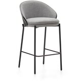 Kave Home Crne/sive barske stolice u setu 2 kom (visine sjedala 65 cm) Eamy – Cijene