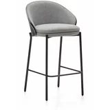 Kave Home Črni/sivi barski stoli v kompletu 2 ks (višina sedeža 65 cm) Eamy –