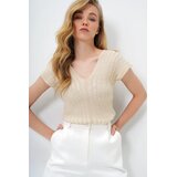 Trend Alacati Stili Ženska bluza Alc-X14147, Bež | Eponuda.com