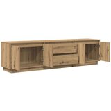 vidaXL TV ormarić s LED svjetlima Artisan hrast 193,5x41x50 cm | shoptok.hr