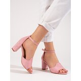W. POTOCKI Pink women's sandals on a post | shoptok.hr