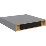  Plutajuće zidne police 2 kom sive 23 x 23,5 x 3,8 cm MDF | shoptok.hr