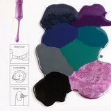 IsaDora Wonder Nail Polish hitro sušeči lak za nohte odtenek 139 Black Laquer 6 ml | Shoptok.si