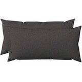  Jastuk s jastukom HEERLEN 2 kom. Tamnosiva Tkanina - Tamnosiva 40 x 70 cm 2 | shoptok.hr