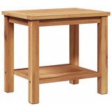  Kava Stol s pohranom Smeđa 50 x 35 x 45 cm Čvrsto teak drvo | shoptok.hr