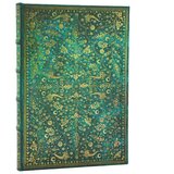  NOTES 12X18CM-MIDI CRTE 72L S GUMICOM EMERALD FLOWER PAPERBLANKS PB1315-1 Slike