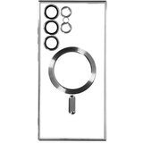  Silikonska maska Magsafe za Samsung S25 Ultra/ silver Cene