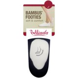 Bellinda BAMBOO FOOTIE SOCKS - Bamboo very low women's socks - black | shoptok.hr