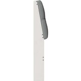  Tapecirano vzglavje Svetlo siva 75 cm Masivno borovo les, (5000109563) | Shoptok.si