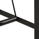  Barski stol 110 x 55 x 107 cm masivno drvo bagrema i željezo | shoptok.hr