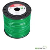 Oregon 69-422 Silk za trimer, kockasti zelen 3.0mm x 240m