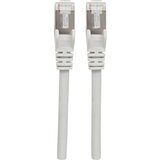 Intellinet 317177 RJ45 omrežni kabel\, Patch kabel CAT 6a S/FTP 7.50 m siva zaščita iz folije\, pletena zaščita\, brez halogena 1 kos, (20417942) | Shoptok.si