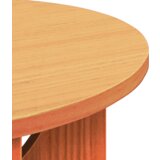  Klubska miza Voščeno rjava 50 x 50 x 35 cm Trdna borovina, (5000073338) | Shoptok.si