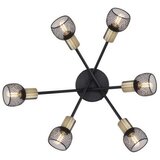 Globo 54028-6S - Plafonski luster FIASTRA 6xE14/40W/230V | Eponuda.com