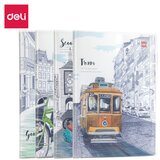 Deli SVESKA B5 EVA KORICE CIVIC LANDSCAPE 128 lista, 70g papir, DIKTO EN317 Cene