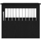 vidaXL Namještaj za pseću kabinu crni hrast 75x55x65 cm inženjerski drvo | shoptok.hr