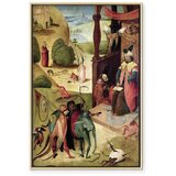  Slika - Hieronymus Bosch – St. James and the Magician 40x60 U prirodnom drvenom okviru | shoptok.hr