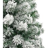  Umjetno božićno drvce sa šarkama i snijegom 210 cm | shoptok.hr