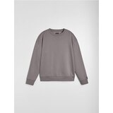 Sinsay Crewneck comfort fit majica dugih rukava s udjelom pamuka | shoptok.hr