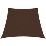 vidaXL jedro za zaštitu od sunca od tkanine trapezno 3/4 x 3 m smeđe | shoptok.hr