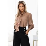 Numoco 578-1 Wobbly business blouse made of long hair, wiring and guzikami - color of the carnival Cijene