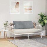  Jastuk za leđa Svijetlo siva 120 x 19 x 50 cm tkanina | shoptok.hr