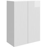  Ormar za montažu na zid Bijela visokog sjaja 66 x 34,5 x 90 cm | Shoptok.si