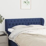  Uzglavlje s ušima plavo 147x23x78/88 cm od tkanine | shoptok.hr