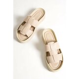 Capone Outfitters Mules - Beige - Flat Cene