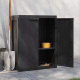 vidaXL Vanjski ormarić za pohranu crni 65 x 37 x 85 cm PP Cijene