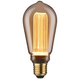 PAULMANN Inner Glow LED svetlobni vir Vintage v obliki žarnice E27 (E27, Ni mogoče zatemniti, Rumena, 160 lm, 3,5 W, Kapljica, Barva: Zlata) Cene
