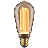 Inner Glow LED svetlobni vir Vintage v obliki žarnice E27 (E27, Ni mogoče zatemniti, Rumena, 160 lm, 3,5 W, Kapljica, Barva: Zlata)