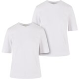 UC Ladies Women's T-shirt Classy Tee - 2 Pack white+white cene