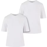 UC Ladies Women's T-shirt Classy Tee - 2 Pack white+white