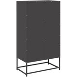  Visoka ploča crna 68x39x123 cm čelik | shoptok.hr