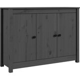  Komoda siva 100x35x74 cm trdna borovina, (20654120) | Shoptok.si