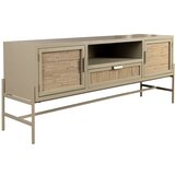 Dutchbone Bež TV omarica iz masivne jelke 148x60x38 cm Yasu – | Shoptok.si