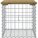  Vrtna klupa s gabionskim dizajnom 43 x 44 x 42 cm od borovine | Eponuda.ba