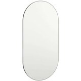  Ogledalo s LED svjetlima 80 x 40 cm stakleno ovalno | shoptok.hr