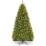 Costway Umetno božično drevo LED 11 načinov 180 cm, (5000038695) | Shoptok.si