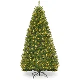 Umetno božično drevo LED 11 načinov 180 cm, (5000038695)