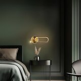 Candellux Lighting LED stenska svetilka v zlati barvi Monet – | Shoptok.si