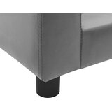 SOFA za pse siva 60 x 43 x 30 cm od pliša i umjetne kože | shoptok.hr